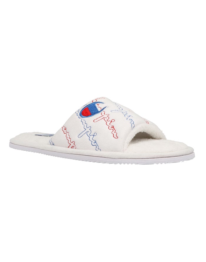 Pantuflas Champion Mujer - Hotel Slippers ( Blancas ) 0157364-KP